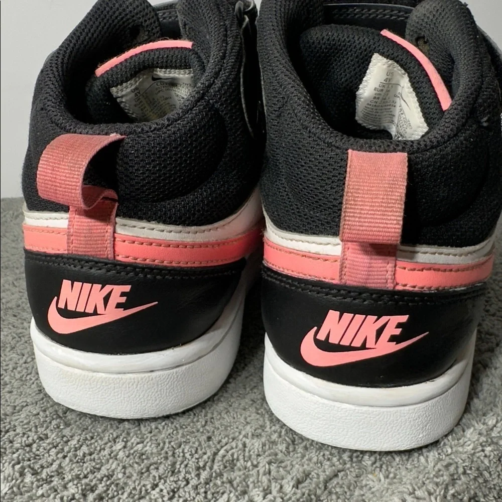 Nike Court Borough Mid 2 Black Sunset Pulse-White